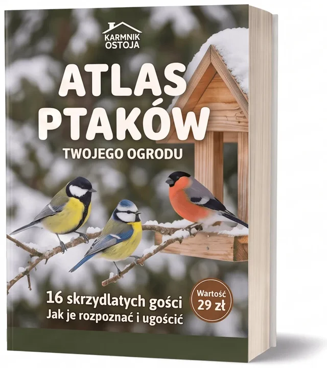 Atlas ptaków Twojego ogrodu - okładka